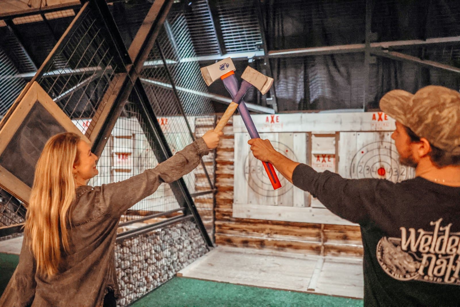 Axe throwing