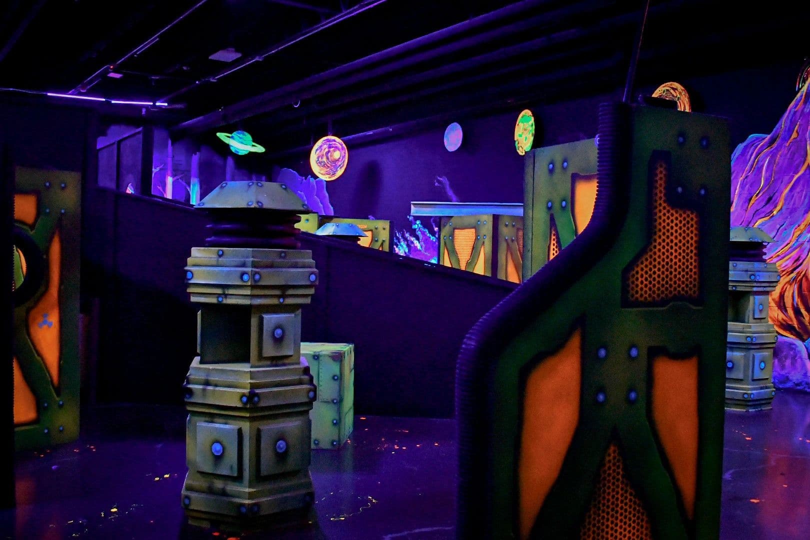 Laser tag arena at The Legacy 925